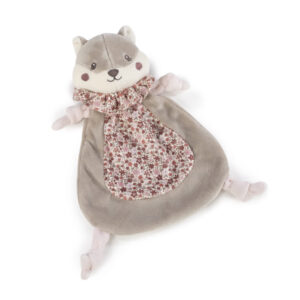 DOUDOU ÉCUREUIL CHERRY FLEURS