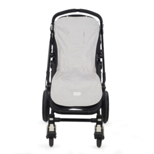 COLCHONETA LITTLE BLOOM VICHY GRIS