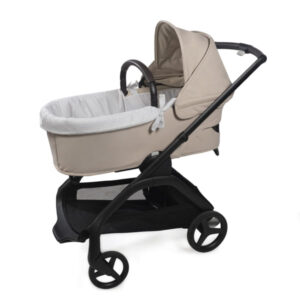 CUBRE CUCO DUAL +SÁBANA AJUSTABLE CUCO LITTLE BLOOM VICHY GRIS