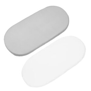 SET/2 SÁBANAS BAJERAS CUCO LITTLE BLOOM VICHY GRIS